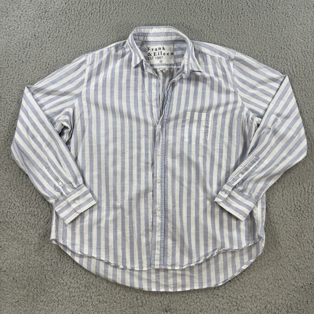 Frank & Eileen Size Small The 'Eileen' Stripped Button Up Shirt